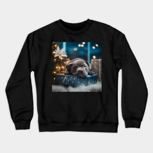Staffy Christmas Gift Crewneck Sweatshirt